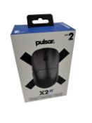 As new Pulsar X2H Symmetrical Ultra Lightweight Wireless Gaming Mouse (Medium Size 2) (Box sealed).