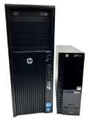 Pre-owned HP Z210 workstation 16GB Ram 500GB HDD MSI Cyclone II N550 GTX-Ti graphics card