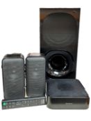 Pre-owned Sony TA-S40RWR Wireless Amplifier, 2 x SS40R Speakers & Sony SA-WS40R Subwoofer (Some cosm
