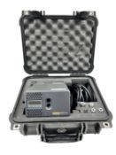 Pre-owned Fluke 9102S-256 Handheld Dry Well Calibrator in foam lined flight case (Powers on, not tes