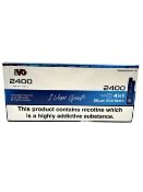 Five IVG 2400 4-in-1 Blue Edition 20mg Disposable Vapes (Over 18's only) (EXP: 03/2026) .