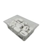 Assorted pre-owned Apple Airpods & Charging Cases (Various models & conditions, some damaged/soiled.