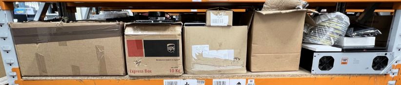 Assorted new and pre-owned IT and electrical items (All items sold as seen).