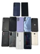 Assorted Samsung smartphones sold for parts (All handsets account locked/Lost Mode/Remote management