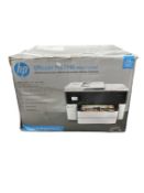 Pre-owned HP OfficeJet Pro 7740 Wide Format All-in-One Printer with two spare cartrigdes (Boxed).