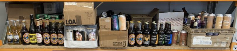 A quantity of assorted Beers, Ales, Lagers and Stout. Out of Date/BB Sept 2023 to Sept 2024.