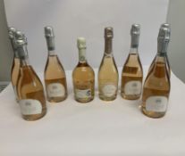 Six IL Ponte Rose Vino Spumante Dry 2022 Wine 6 x 750ml, Eclipse Vino Spumante Rose Extra Dry Gran C