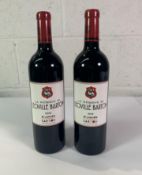 Two La Reserve De Leoville Barton 2020/2019 St Julien Red Wine 2 x 750ml.