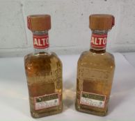 Two Olmeca Altos 100% Agave Resposado Tequila 2 x 700ml.