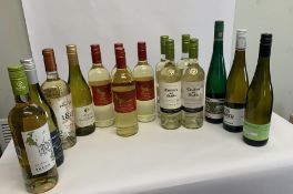 Fifteen assorted White Wine to include Wolf Blast 2022, Cantarranas Verdejo 2020, Domaine Des7 Lieue