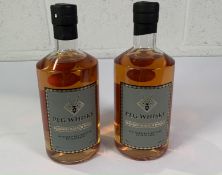 Two Peg Blended Scotch Whiskies 2 x 700ml.
