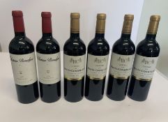 Two Chateau Bonalgue 2023 Pomerol Red Wine 2 x 750ml, four HC Chateau Les Hauts - Conseillants Lalan