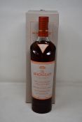 A bottle of The Macallan (The Harmany Collection Rich Cacao) Highland Single Malt Scotch Whisky (750