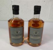 Two Peg Blended Scotch Whiskies 2 x 700ml.
