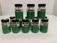 A large quantity of Busker Cask Triple Smooth Irish Whiskeys 60ml Sample Bottles (Approximately 75 i