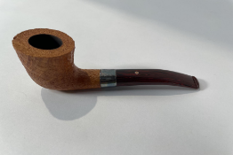 Ashton Old Church Smoking Pipe with Silver Ferrule XXX.
