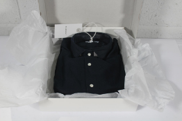 Blue Mint Luca Dark Navy Shirt, Size UK XS.