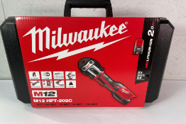 Milwaukee M12HPT-202C SUB Compact Force Logic Hydraulic Press Tool (M SET).