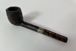Ashton Brindle Smoking Pipe XX with Silver Ferrule.