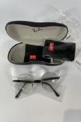 Ray-Ban RB8768 Glasses Frames (demo lens) - Black on Gunmetal - S:50, T:140.