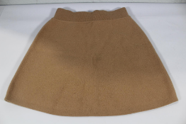 Clea Mia Wool Mini Skirt (S).