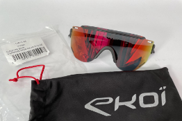 EKOI Revo Red Cycling Glasses.