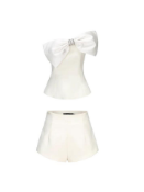 Nana Jaqueline Janie Set - White (XS, stock photo).