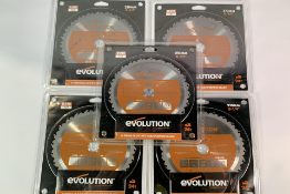 Five Evolution Power Tools (Rage) Multi-Material TCT Blade Cuts Wood, Metal and Plastic (R210TCT-24T