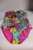 Prima Donna SazBlue Bloom One Piece Swimming Suit UK 34 D.