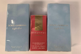 Perfumes including two Dolce & Gabbana 