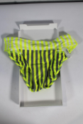 Andres Sarda Perriand BraziliBikini Brief in Neon yellow, Size UK M (3411350).