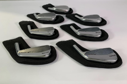 Seven Ping Golf Blueprint R/H Iron Heads Set with Sock Protectors (some wear marks). Pre-owned (3-4-