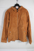 Passenger Alder Cord Jacket in Coconut, Size UK L.