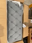 A Kilkenny blanket box in grey.