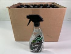 Twenty One Turtle Wax Wet 'n' Black Tyre Dressing 500ml Spray Bottles. As New.
