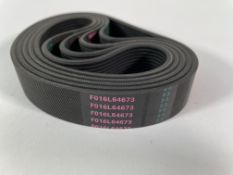 One hundred and thirty six F016L64673 BOSCH Drive Belts for AXT Rapid 180 / 200 / 2000 / 2200 shredd