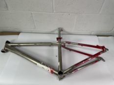 Charge Blender Bicycle Frame (with seat post) - Pre-owned (viewing recommended).