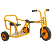 RABO 7046 Sidecar Chariot Tricycle. RRP £350.76. New & Contents checked and all parts present.