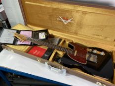 Fender Custom Shop 60 Tele Relic (SN: R132701) with - Black - As New.