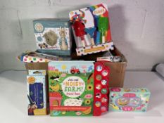 Children's Play Items to include Three Peter Rabbit Paint Your Own Birdhouse, Three Yo Yo Unicorns a