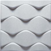 Sixteen Soundwave Flo Wall Panels, Off White. As New in Box.