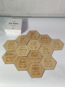 Seventy two boxes of Islamic Baby Milestone Plaques.