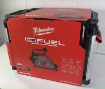 Milwaukee 18v Cordless Plunge Saw in Packout Box M18FPS55.