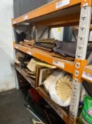 A mixed lot of pre-owned items to include lawnmower, wicker storage units, tools, picture frames, li