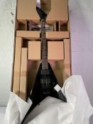 Jackson RRX24 Electric Guitar - Gloss Black - As New.