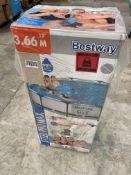 Bestway Steel Pro Max 3.66m (12') Swimming Pool - As New.