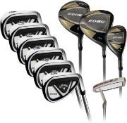 Callaway Edge 10-piece Graphite and Steel Golf Club Set 10.5 Regular Right Handed - 1471593 (box pre