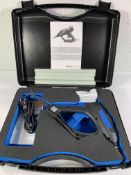 Döllken Hot-melt adhesive gun in Hardcase, Untested, Comes With Glue Sticks And Instructions (HKP 22