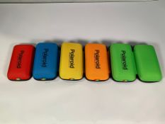 Forty Safilo Polaroid glasses cases, various colours. As New.