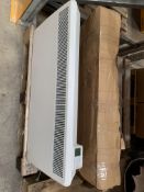 Designa 2KW Storage Panel Heater with manual. Boxed (DESPH200E) (stock image).